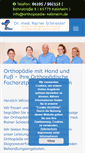 Mobile Screenshot of orthopaedie-kelkheim.de